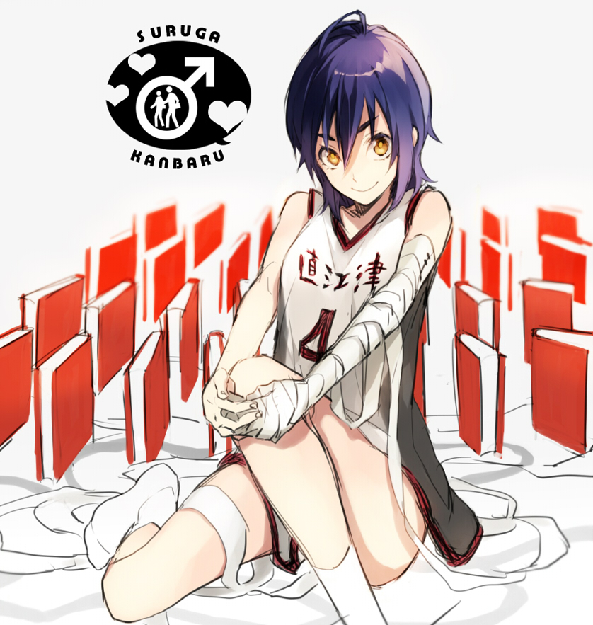 kanbaru suruga (monogatari and 1 more) drawn by nakahara_(mu_tation)