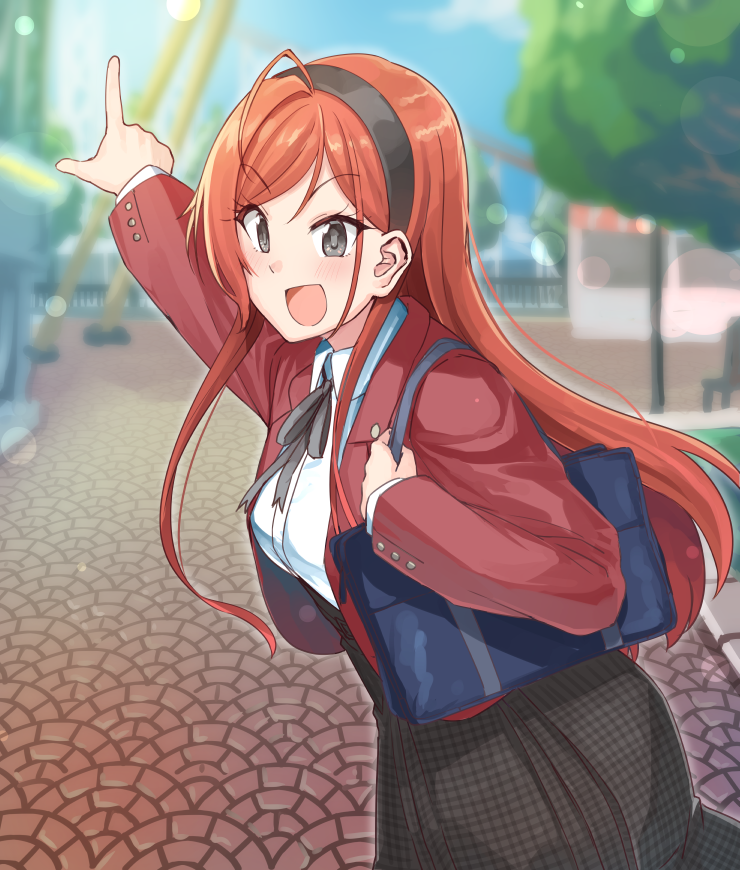arisugawa natsuha (idolmaster and 1 more) drawn by byougaku