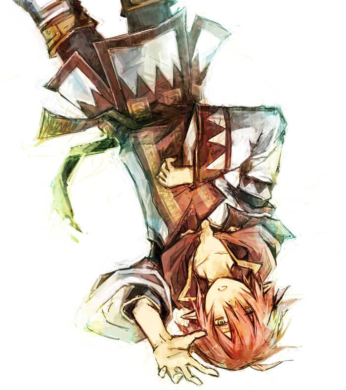 adventurer and white mage (final fantasy and 1 more) drawn by fujiwara_akina