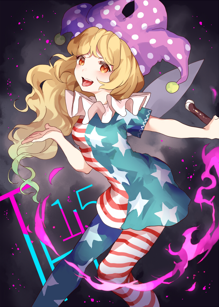 clownpiece (touhou and 1 more) drawn by reeh_(yukuri130)