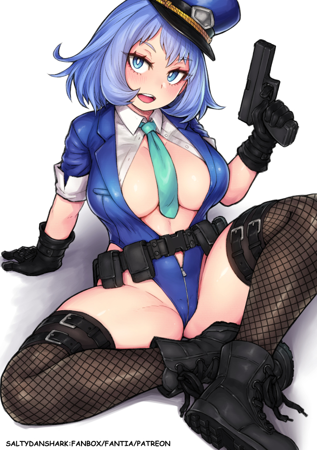 hado nejire (boku no hero academia) drawn by saltydanshark