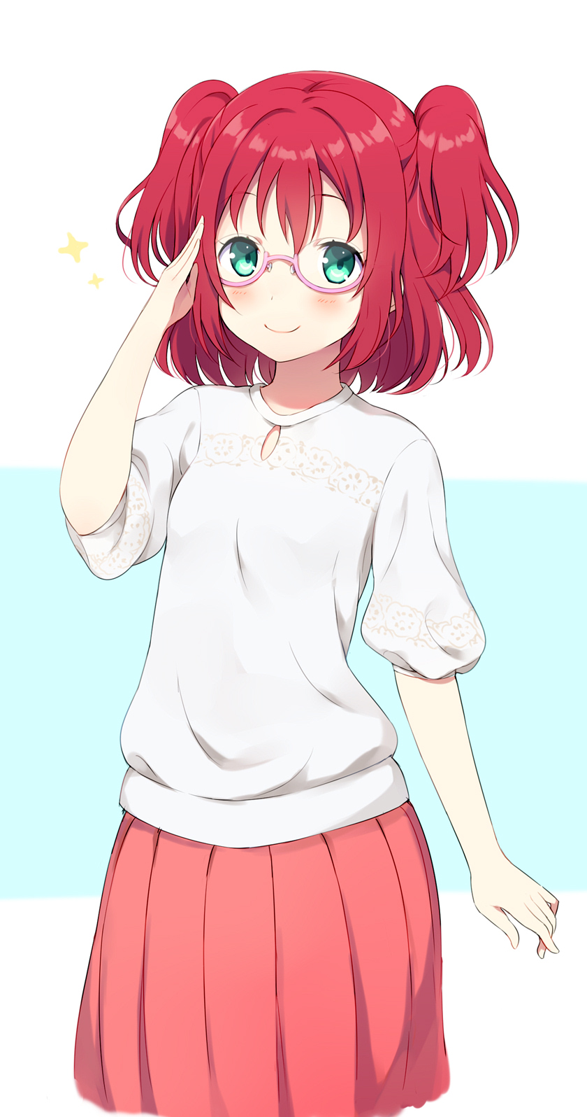 kurosawa ruby (love live! and 1 more) drawn by clare_(puyo2)