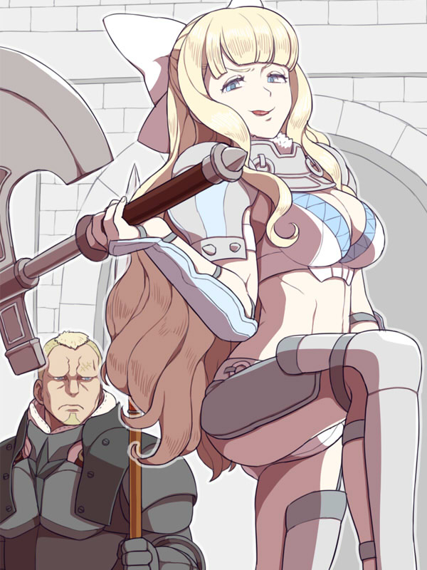 charlotte and benny (fire emblem and 1 more) drawn by zo_ku_naga