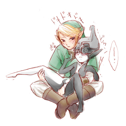 link and midna (the legend of zelda and 1 more)