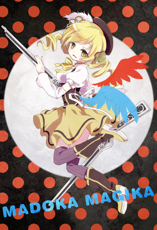 tomoe mami (mahou shoujo madoka magica) drawn by konayama_kata