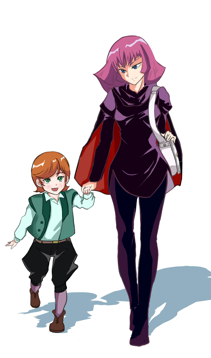 haman karn and mineva lao zabi (gundam and 1 more) drawn by aburi_saamon