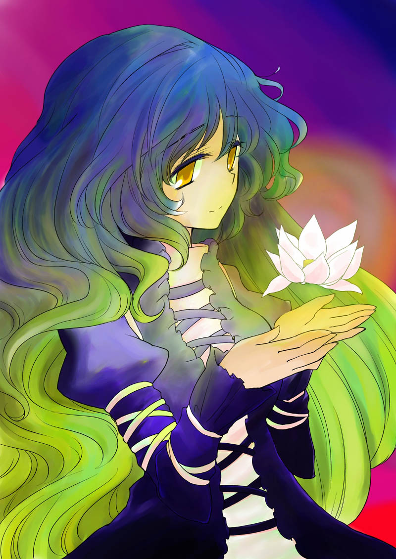 hijiri byakuren (touhou) drawn by ken_(ss-sword)