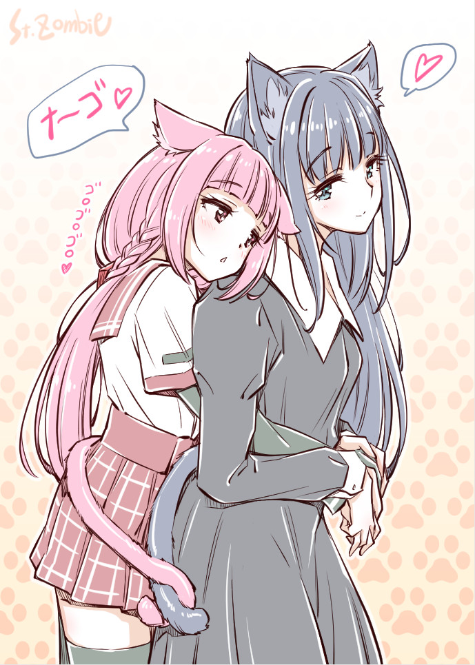 tamaki iroha and nanami yachiyo (mahou shoujo madoka magica and 1 more) drawn by studiozombie