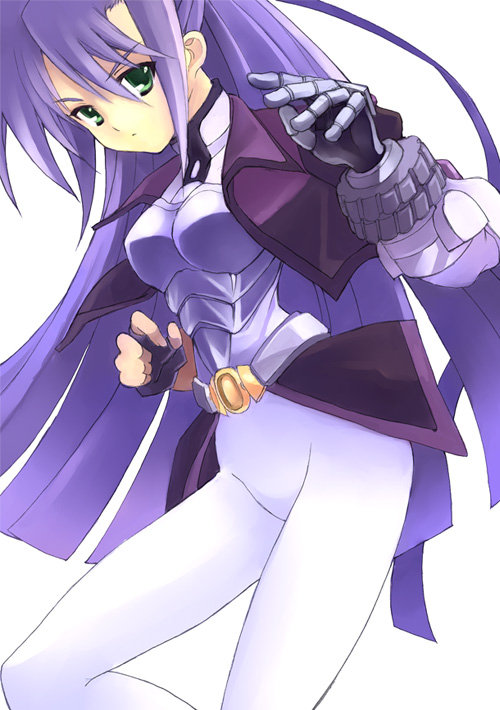 ginga nakajima and revolver knuckle (lyrical nanoha and 1 more) drawn by kouno_hikaru