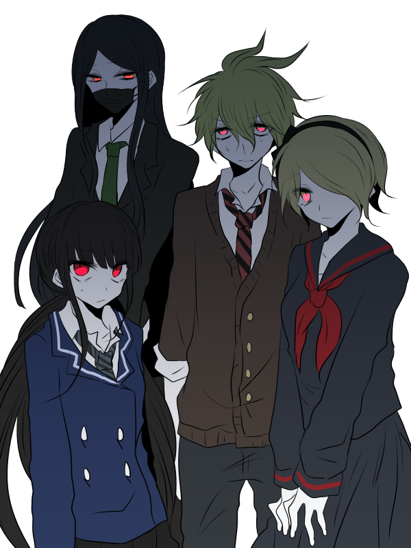 amami rantaro (danganronpa and 1 more) drawn by negi_(ngng_9)