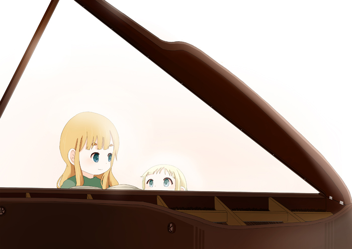 kotobuki tsumugi and saitou sumire (k-on! and 1 more) drawn by komugiko