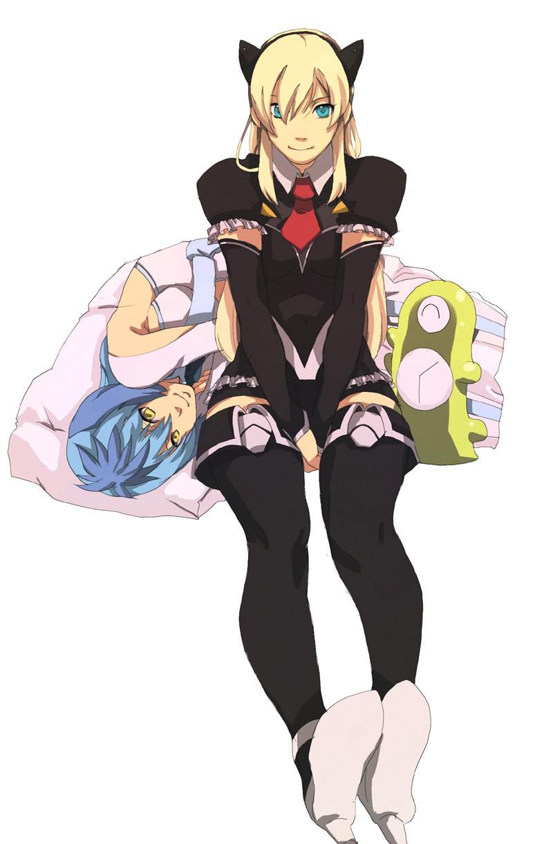 fatina, roper, and succubus (druaga no tou) drawn by bot_(komagomekko)