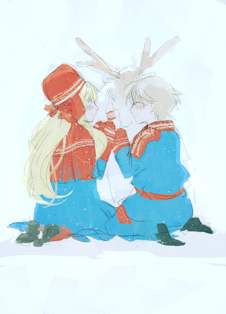 slaine troyard and asseylum vers allusia (aldnoah.zero) drawn by roku_(tsua-kihuyu)