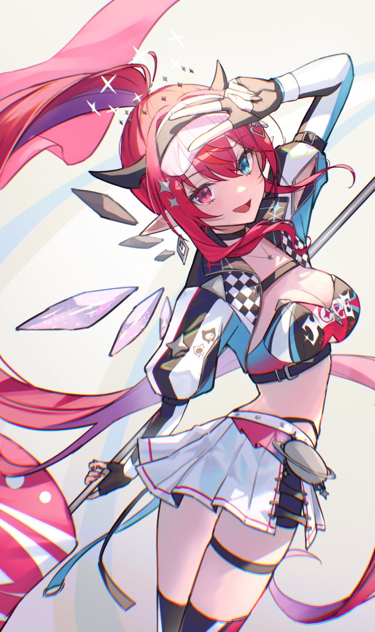 irys (hololive and 1 more) drawn by xyunx