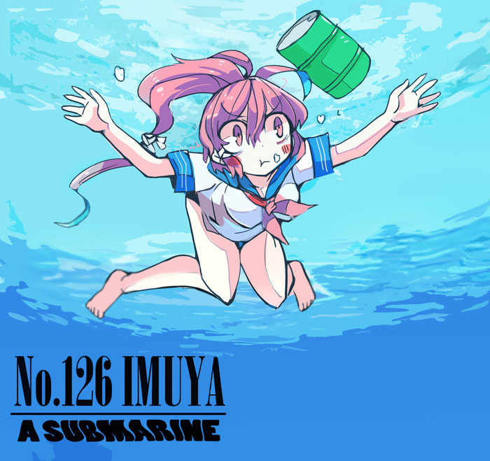 i-168 (kantai collection and 2 more) drawn by terada_tera
