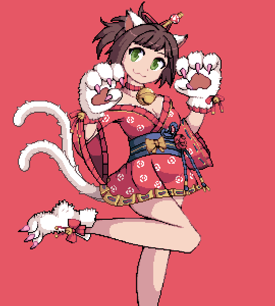 maekawa miku (idolmaster and 2 more) drawn by christian_john_sanchez