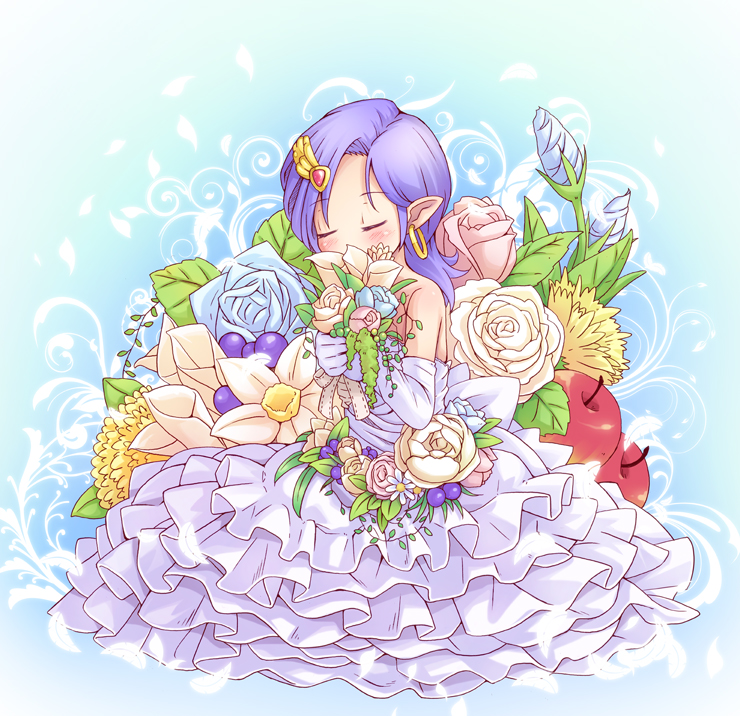 bella (dragon quest and 1 more) drawn by mizuno_mumomo