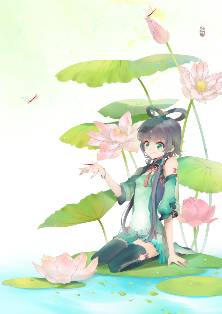 luo tianyi (vocaloid and 1 more) drawn by liusang