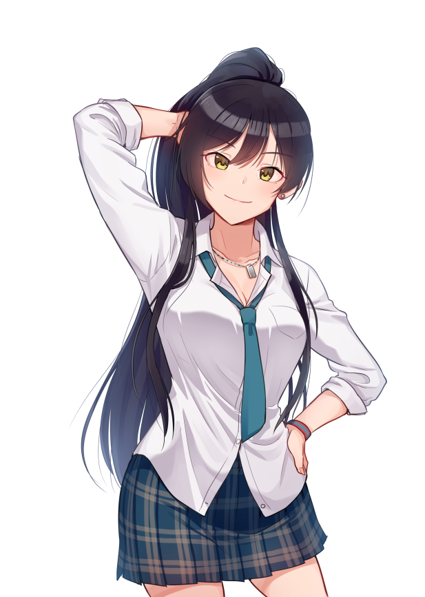 shirase sakuya (idolmaster and 1 more) drawn by kamille_(vcx68)