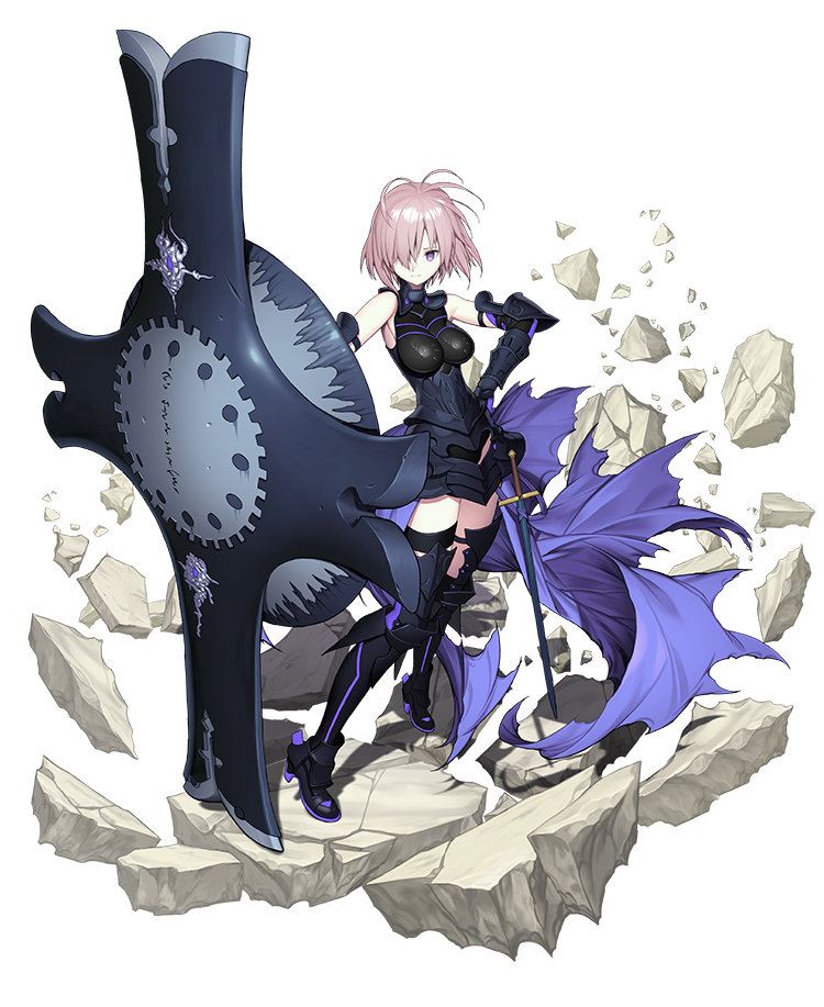 mash kyrielight (fate and 1 more) drawn by mandrill