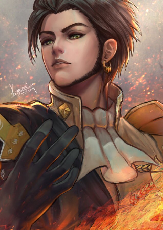 claude von riegan (fire emblem and 1 more) drawn by kaejunni