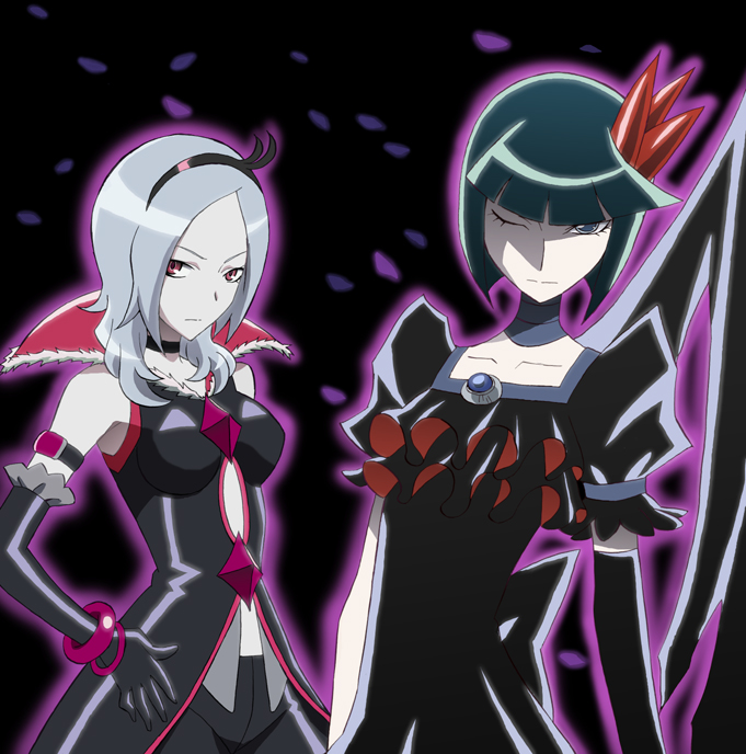 higashi setsuna, eas, and dark precure (precure and 2 more) drawn by tawashi_(tawashisan)