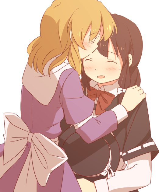 usami renko and maribel hearn (touhou) drawn by unagi_sango