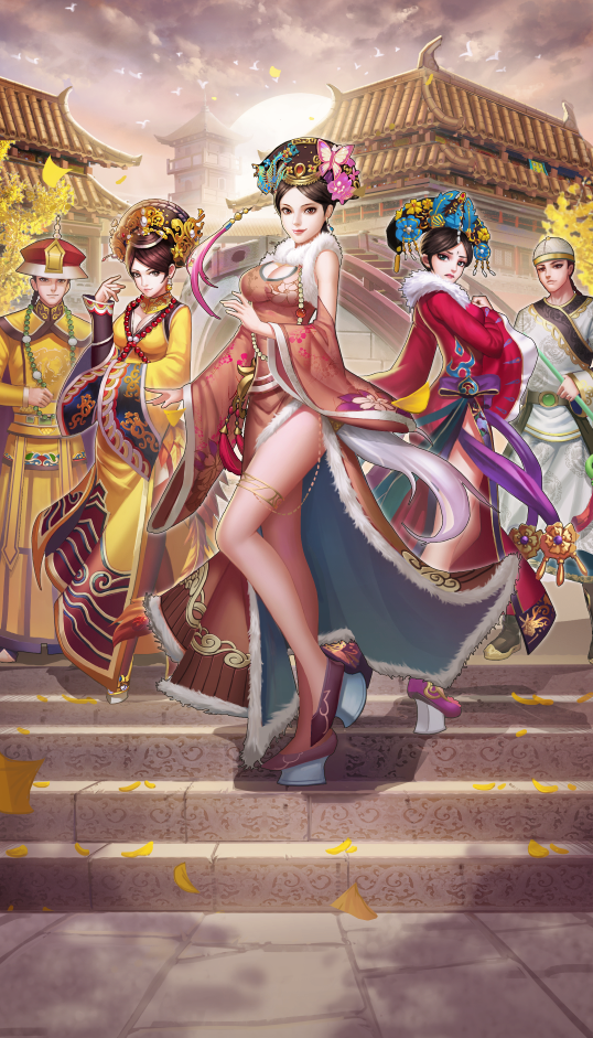 zhen huan, imperial noble consort dunsu, and empress xiaojingxian (hougong zhen huan zhuan) drawn by qx-cg