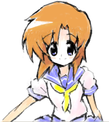 ryuuguu rena (higurashi no naku koro ni) drawn by kuropan_(crow_panther)
