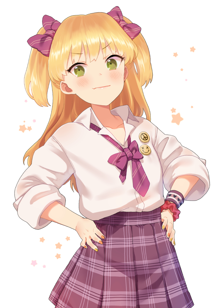 jougasaki mika and jougasaki rika (idolmaster and 1 more) drawn by furururu