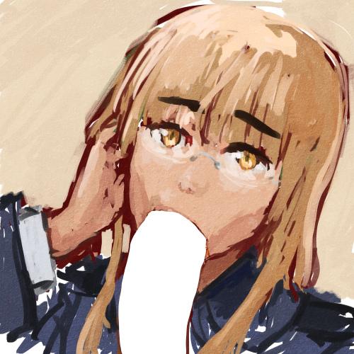 perrine h. clostermann (world witches series and 1 more) drawn by shiri_chin