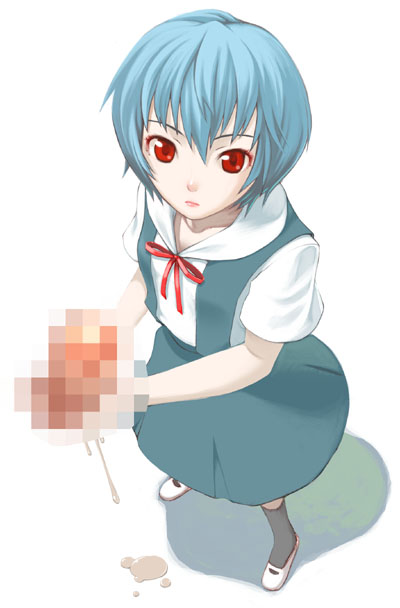 ayanami rei (neon genesis evangelion) drawn by kimura_daisuke