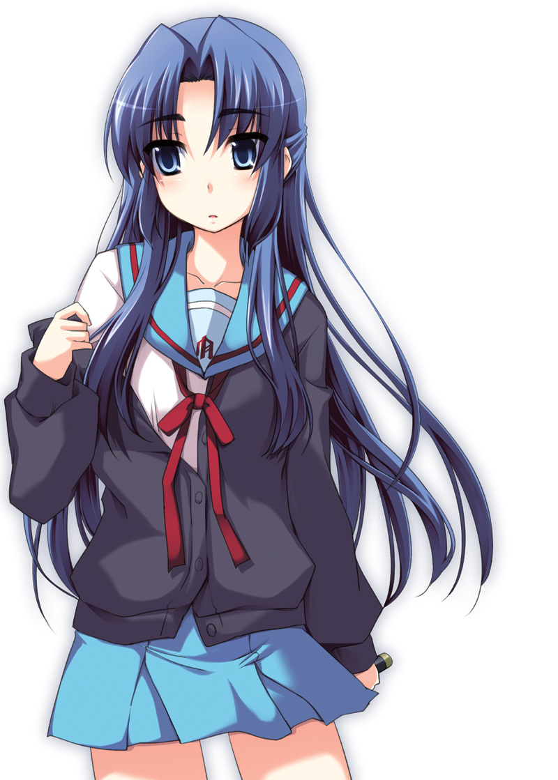 asakura ryoko (suzumiya haruhi no yuuutsu) drawn by nagami_yuu