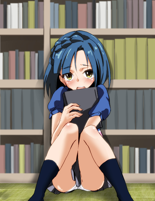 nanao yuriko (idolmaster and 1 more) drawn by yautsuro_(rufa)