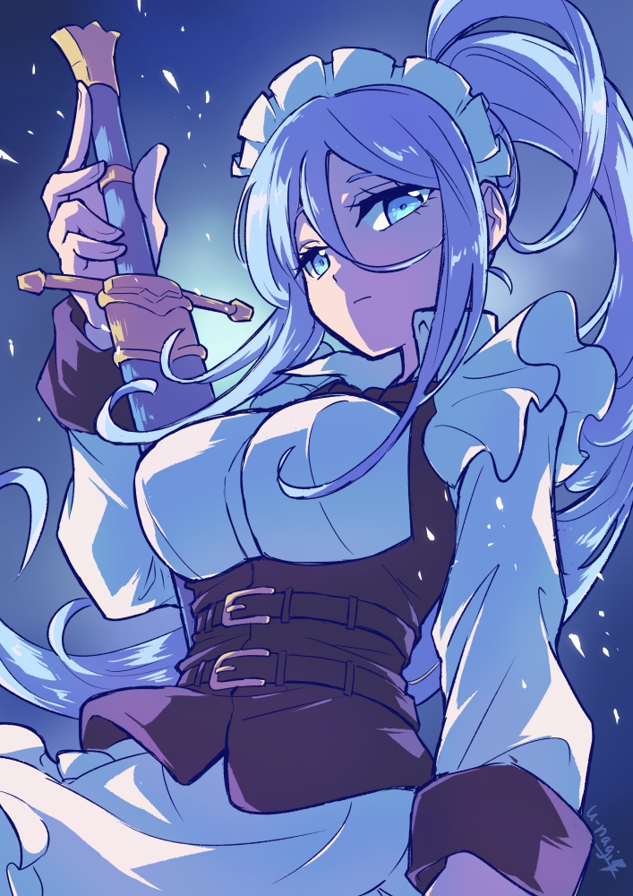 sylpha langlis (tensei shitara dai nana oji datta no de: kimama ni majutsu o kiwamemasu) drawn by hatsu_nagi_den