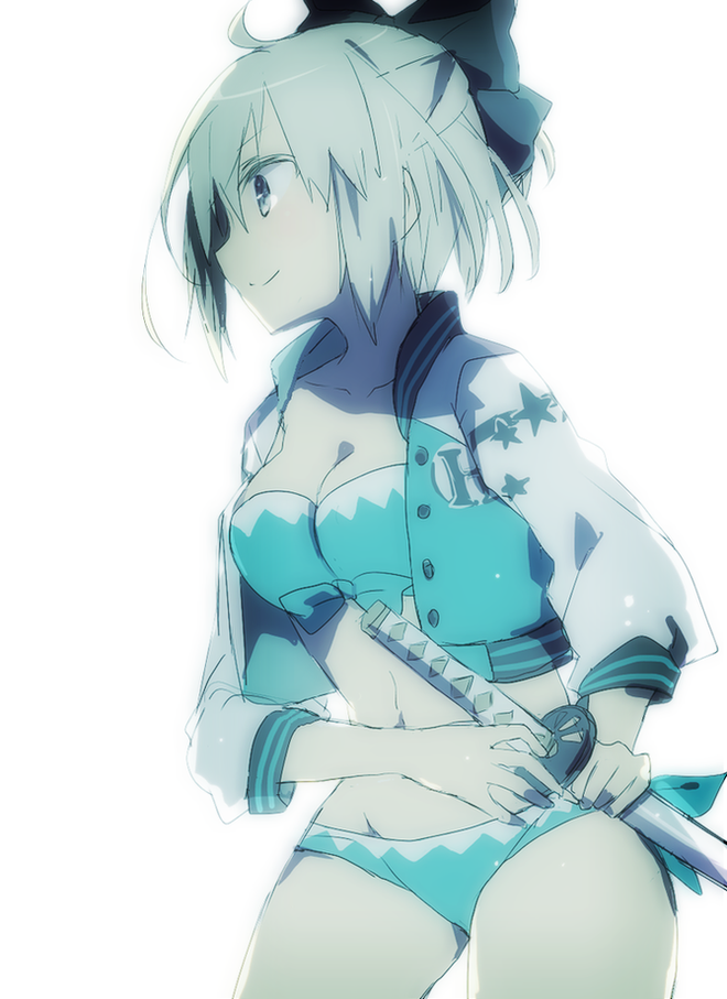 okita souji (fate and 2 more) drawn by hiiragi_fuyuki