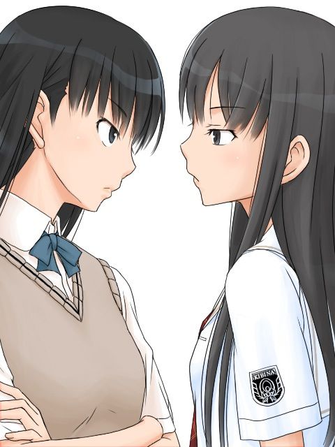 ayatsuji tsukasa and futami eriko (amagami and 1 more)