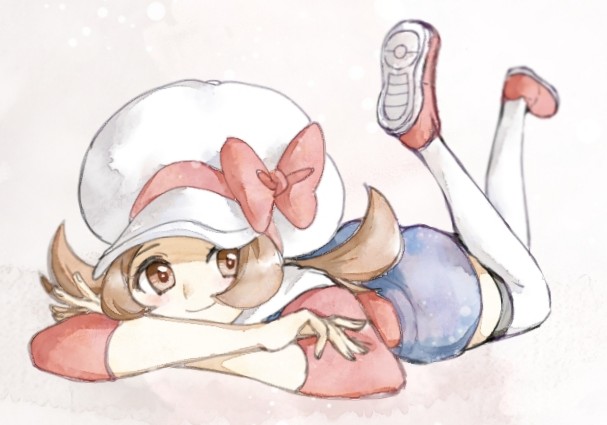 lyra (pokemon and 1 more) drawn by asuka_rkgk
