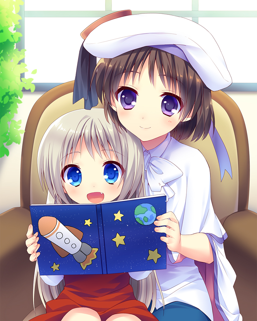 noumi kudryavka and chernushka ivanovna strugatskaya (little busters! and 1 more) drawn by fuyuichi