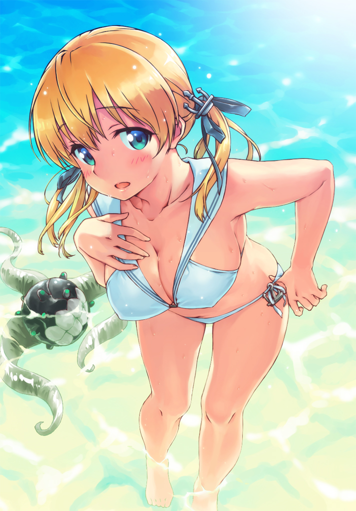 prinz eugen, z3 max schultz, and enemy naval mine (kantai collection) drawn by funitarefu