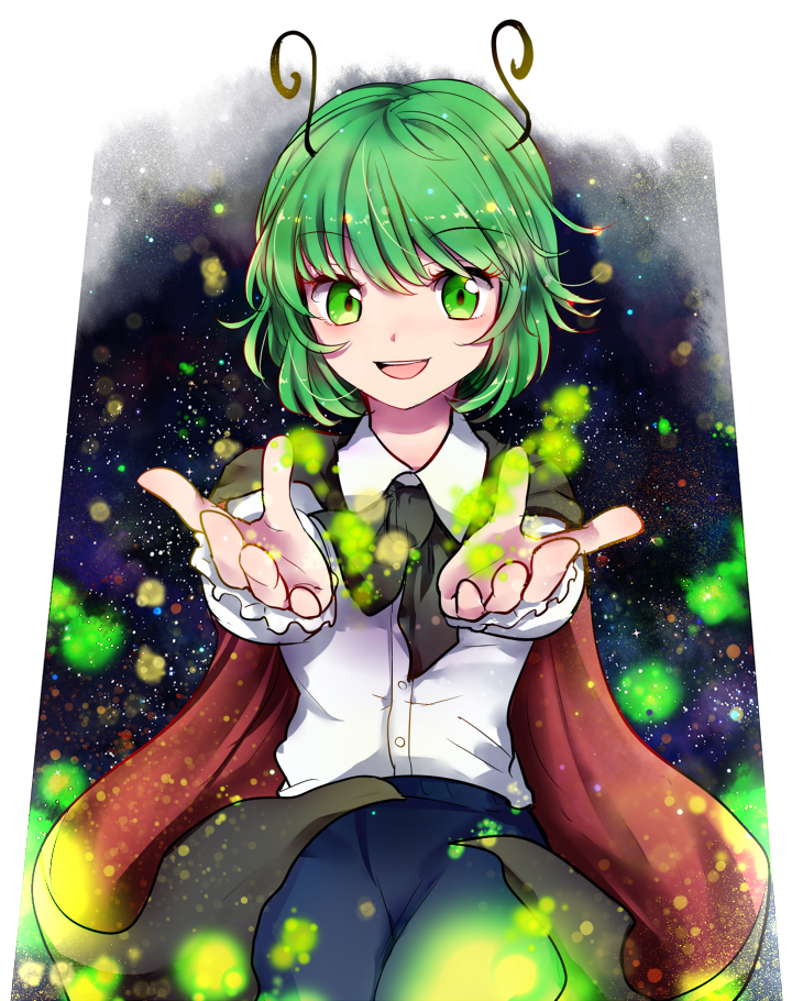 wriggle nightbug (touhou and 1 more) drawn by makotono_(makotono_00)