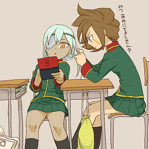 sakuma jirou and genda koujirou (inazuma eleven) drawn by na_(mu33)