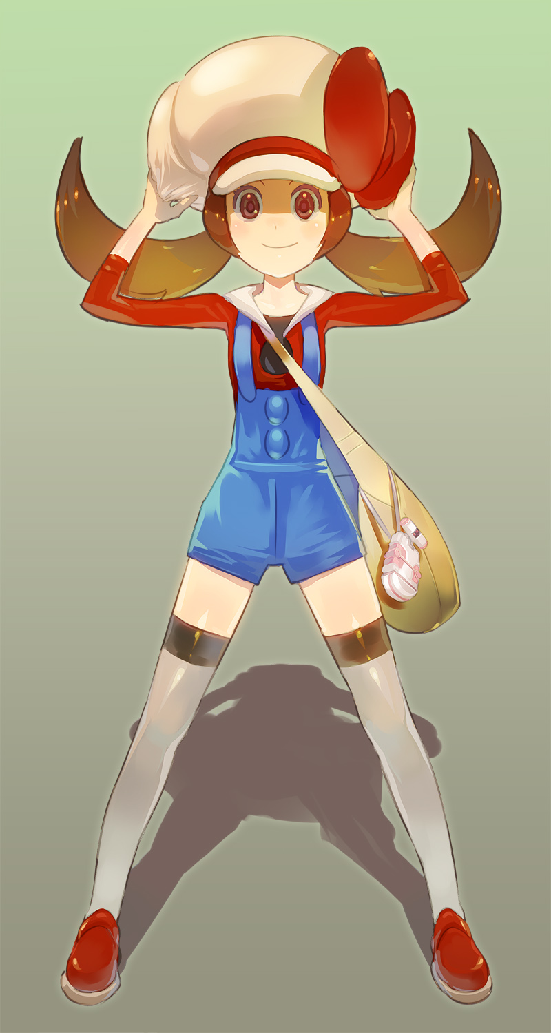 lyra (pokemon and 1 more) drawn by saba_(sabe)