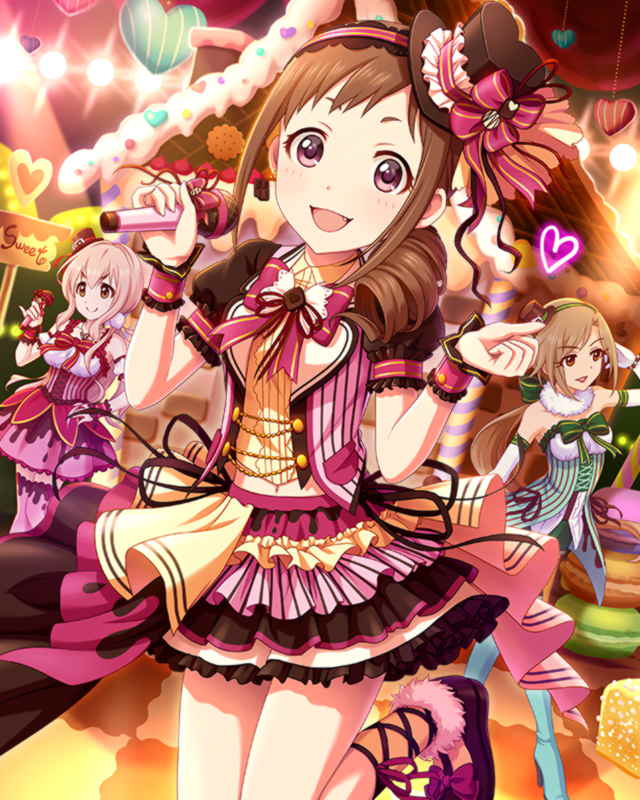 saionji kotoka, ohara michiru, and ijuin megumi (idolmaster and 1 more)