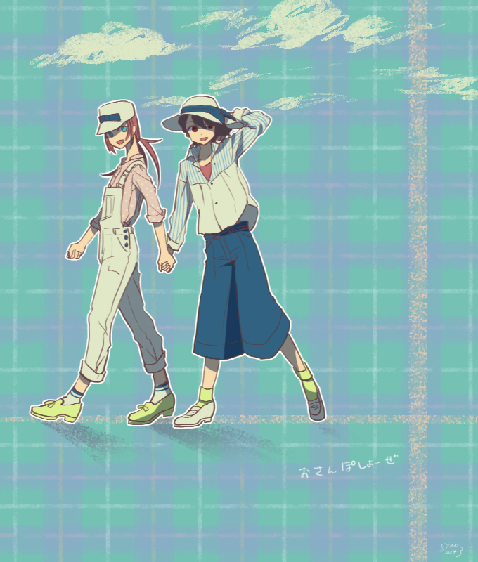 kirino ranmaru and shindou takuto (inazuma eleven and 1 more) drawn by shino_(syllable)