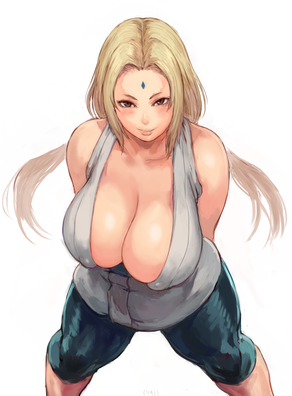 tsunade (naruto and 1 more) drawn by shu-mai