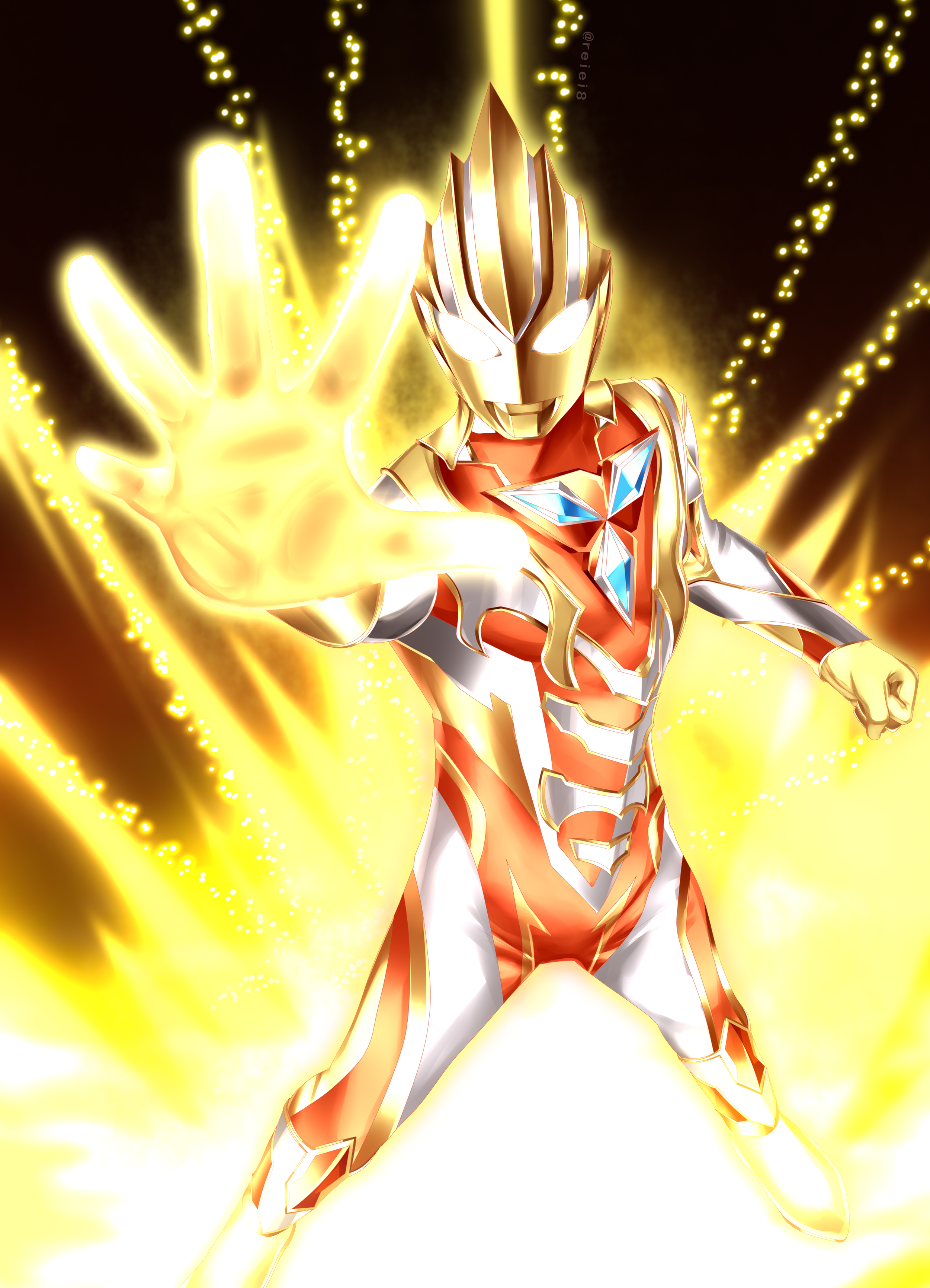 Ultraman trigger glitter eternity