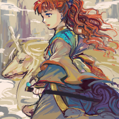 nakajima youko and keiki (juuni kokuki) drawn by ame_yamori