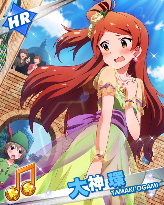 ogami tamaki, nagayoshi subaru, and peter pan (idolmaster and 2 more)