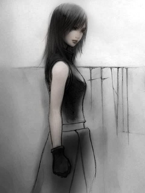 tifa lockhart (final fantasy and 2 more) drawn by taka_(frostbite)